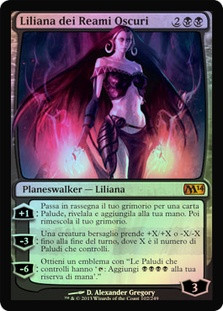 Liliana of the Dark Realms
Magic 2014 Core Set (Foil) - Italian
Single
Magic The Gathering
