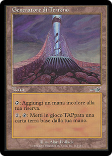Terrain Generator
Nemesis - Italian
Single
Magic The Gathering