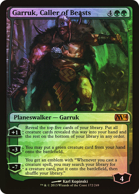 Garruk, Caller of Beasts | Magic 2014 | Star City Games