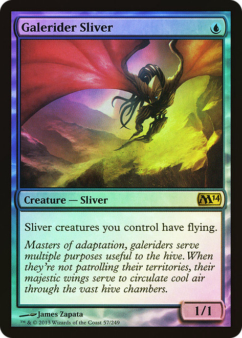 Galerider Sliver\nMagic 2014 Core Set\nSingle\nMagic The Gathering