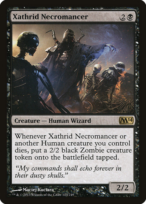 さ*ろ様 MTG Style Xathrid Necromancer | Magic 2014 - Russian | Star City Games