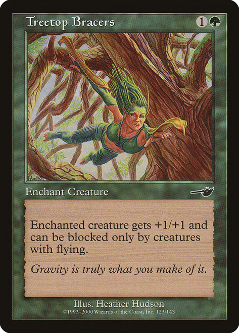 Treetop Bracers\nNemesis\nSingle\nMagic The Gathering