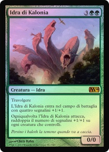 Kalonian Hydra
Magic 2014 Core Set (Foil) - Italian
Single
Magic The Gathering
