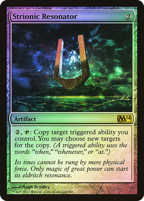 Strionic Resonator\nMagic 2014 Core Set\nSingle\nMagic The Gathering