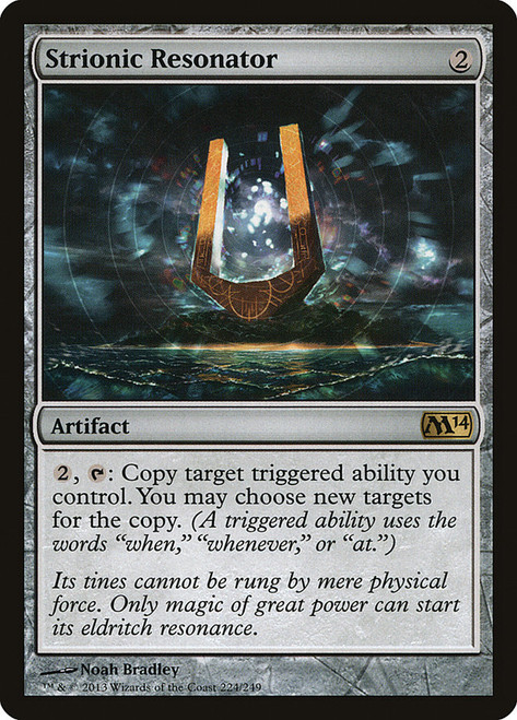 Strionic Resonator\nMagic 2014 Core Set\nSingle\nMagic The Gathering
