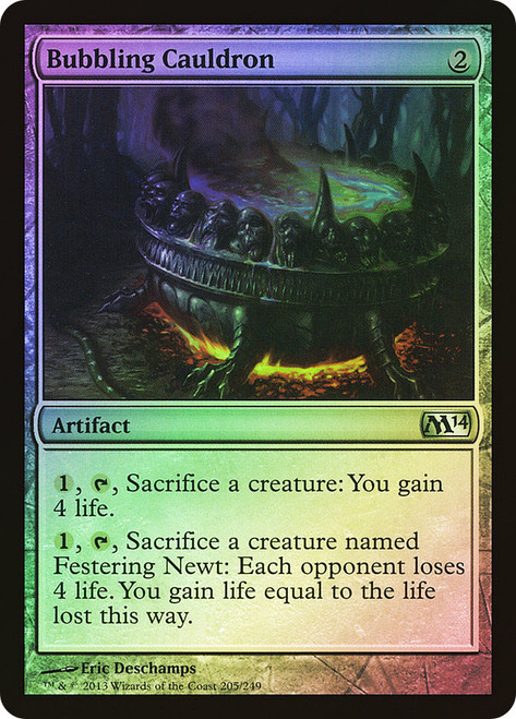 Bubbling Cauldron\nMagic 2014 Core Set\nSingle\nMagic The Gathering