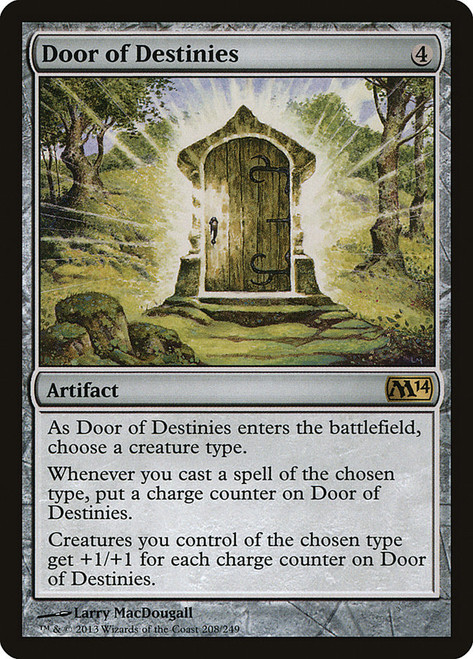 Door of Destinies\nMagic 2014 Core Set\nSingle\nMagic The Gathering