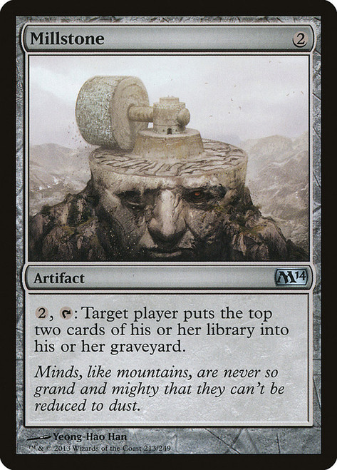 Millstone\nMagic 2014 Core Set\nSingle\nMagic The Gathering