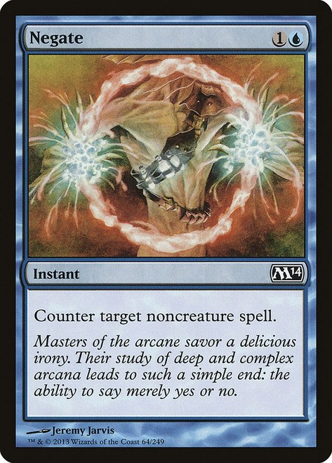 Negate\nMagic 2014 Core Set\nSingle\nMagic The Gathering
