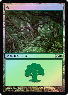 Forest (#246)
Magic 2014 Core Set (Foil) - Korean
Single
Magic The Gathering