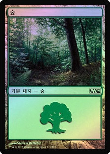 Forest (#247)
Magic 2014 Core Set (Foil) - Korean
Single
Magic The Gathering
