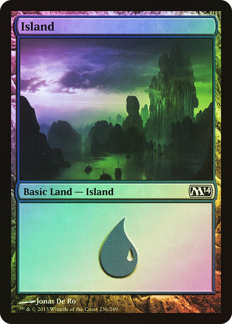 Island (#236)\nMagic 2014 Core Set\nSingle\nMagic The Gathering
