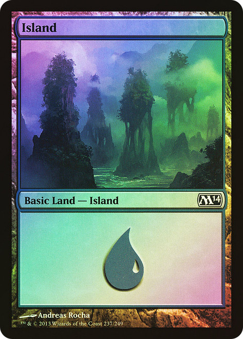 Island (#237)\nMagic 2014 Core Set\nSingle\nMagic The Gathering