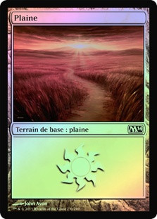 Plains (#230)
Magic 2014 Core Set (Foil) - French
Single
Magic The Gathering