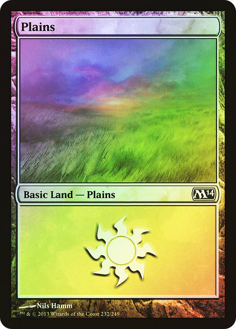 Plains (#232)\nMagic 2014 Core Set\nSingle\nMagic The Gathering