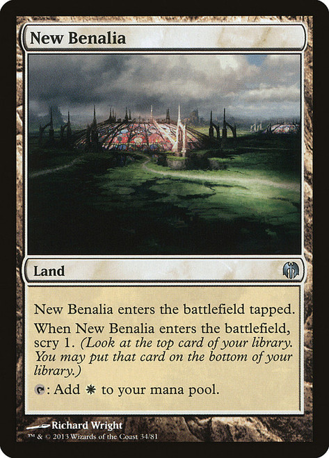 New Benalia\nDuel Decks: Heroes vs. Monsters\nSingle\nMagic The Gathering