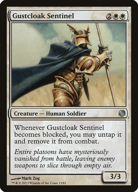 Gustcloak Sentinel\nDuel Decks: Heroes vs. Monsters\nSingle\nMagic The Gathering