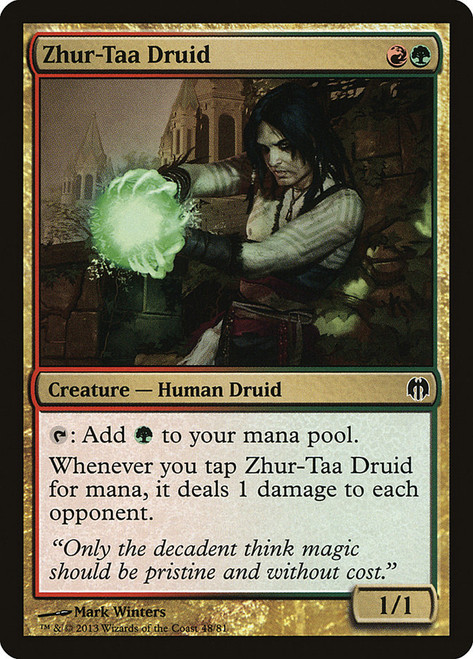 Zhur-Taa Druid\nDuel Decks: Heroes vs. Monsters\nSingle\nMagic The Gathering