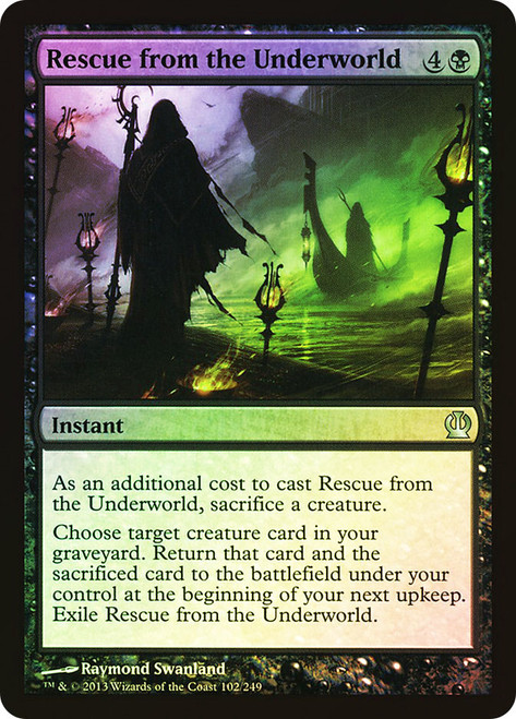 Rescue from the Underworld\nTheros\nSingle\nMagic The Gathering