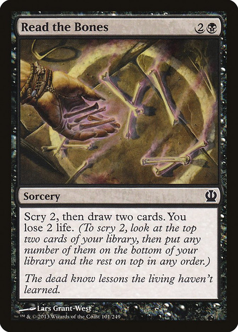 Read the Bones\nTheros\nSingle\nMagic The Gathering