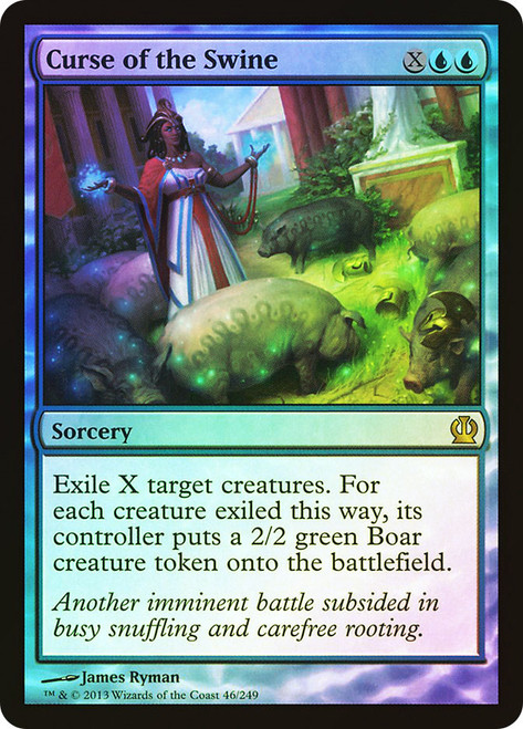 Curse of the Swine\nTheros\nSingle\nMagic The Gathering