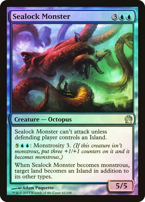 Sealock Monster\nTheros\nSingle\nMagic The Gathering