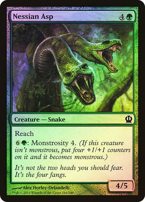 Nessian Asp\nTheros\nSingle\nMagic The Gathering
