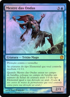 Master of Waves
Theros (Foil) - Portuguese
Single
Magic The Gathering