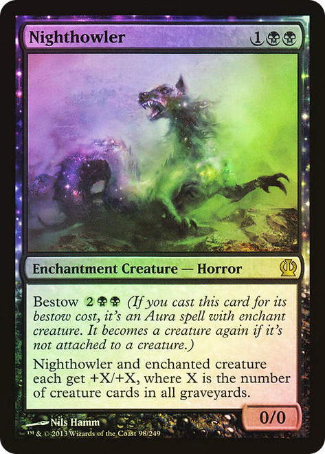 Nighthowler\nTheros\nSingle\nMagic The Gathering