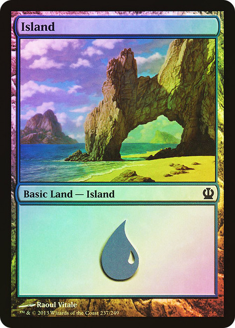 Island (#237)\nTheros\nSingle\nMagic The Gathering