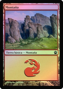 Mountain (#243)
Theros (Foil) - Spanish
Single
Magic The Gathering