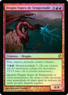 Stormbreath Dragon
Theros (Foil) - Portuguese
Single
Magic The Gathering