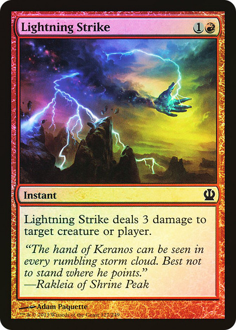 【底値】LIGHTNING STRIKES 30th 他　２つセット Lightning Strike | Theros | Star City Games
