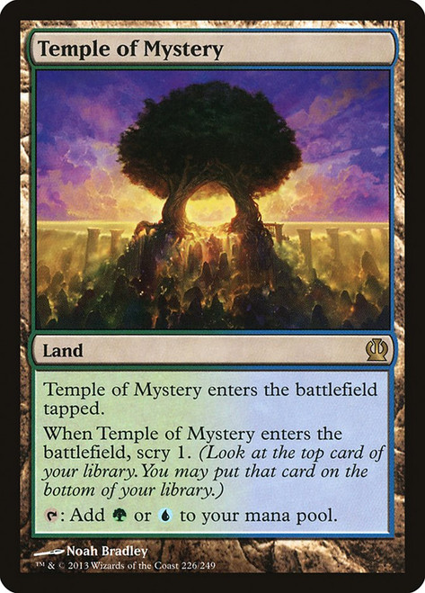 Temple of Mystery\nTheros\nSingle\nMagic The Gathering