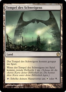 Temple of Silence
Theros - German
Single
Magic The Gathering