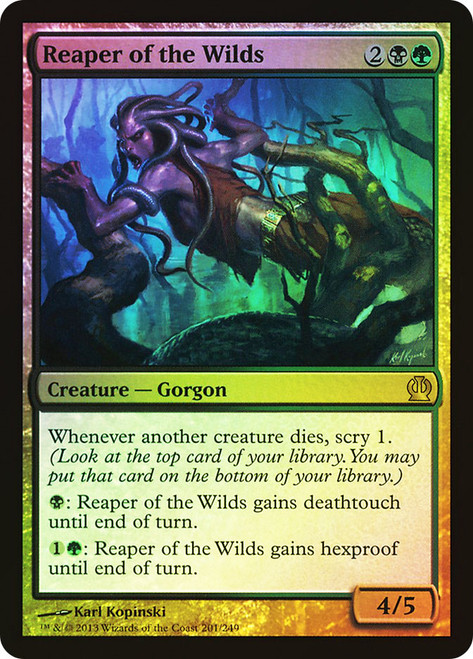 Reaper of the Wilds\nTheros\nSingle\nMagic The Gathering