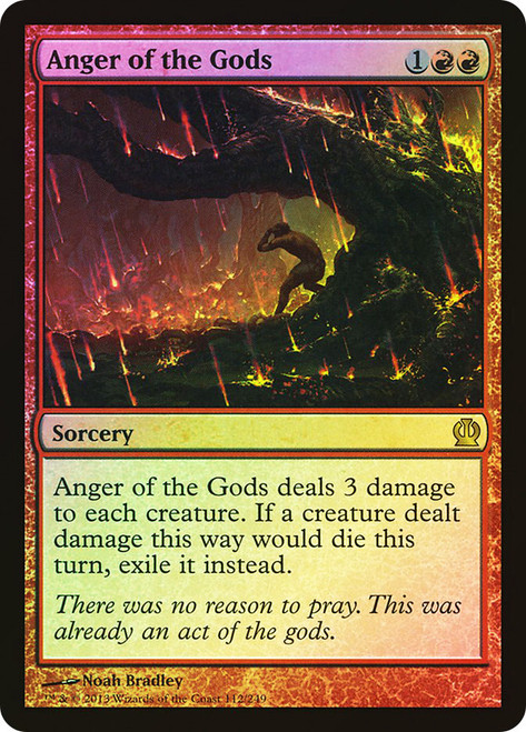 Anger of the Gods\nTheros\nSingle\nMagic The Gathering