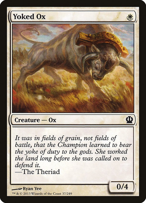 Yoked Ox\nTheros\nSingle\nMagic The Gathering