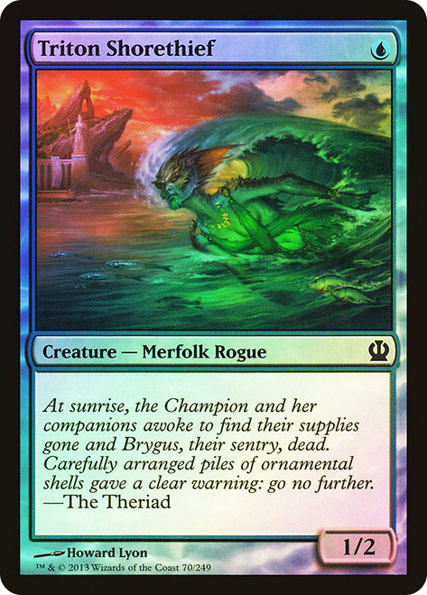 Triton Shorethief\nTheros\nSingle\nMagic The Gathering