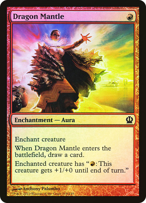 Dragon Mantle\nTheros\nSingle\nMagic The Gathering