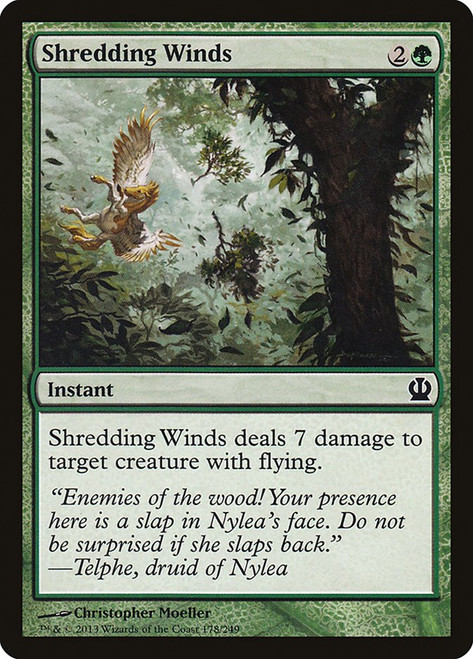 Shredding Winds\nTheros\nSingle\nMagic The Gathering