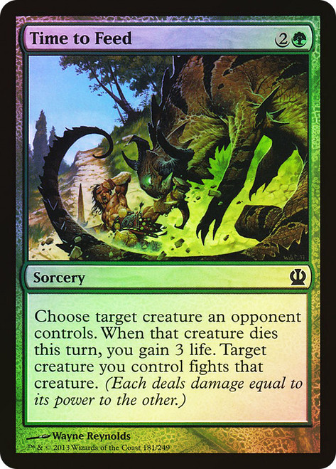 Time to Feed\nTheros\nSingle\nMagic The Gathering