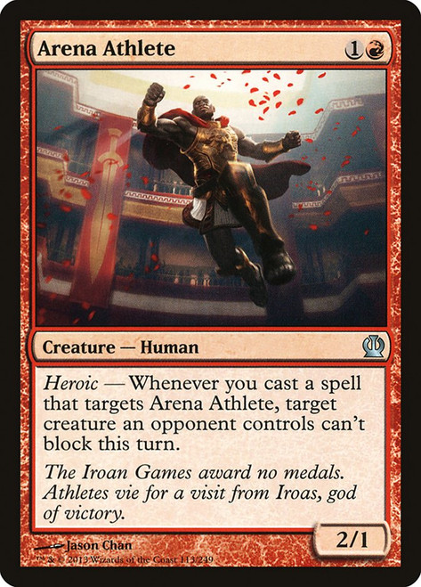 Arena Athlete\nTheros\nSingle\nMagic The Gathering
