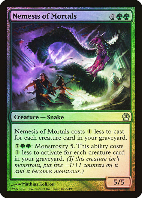 Nemesis of Mortals\nTheros\nSingle\nMagic The Gathering