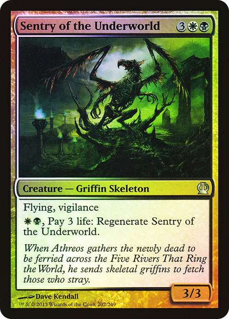 Sentry of the Underworld\nTheros\nSingle\nMagic The Gathering
