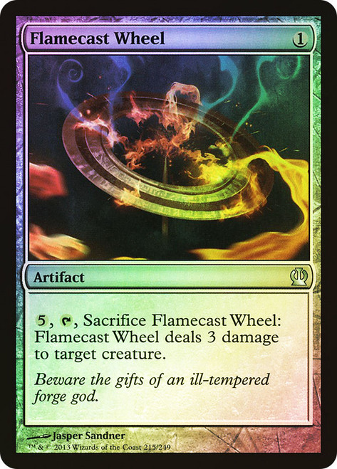 Flamecast Wheel\nTheros\nSingle\nMagic The Gathering