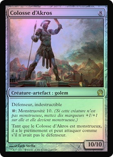 Colossus of Akros
Theros (Foil) - French
Single
Magic The Gathering
