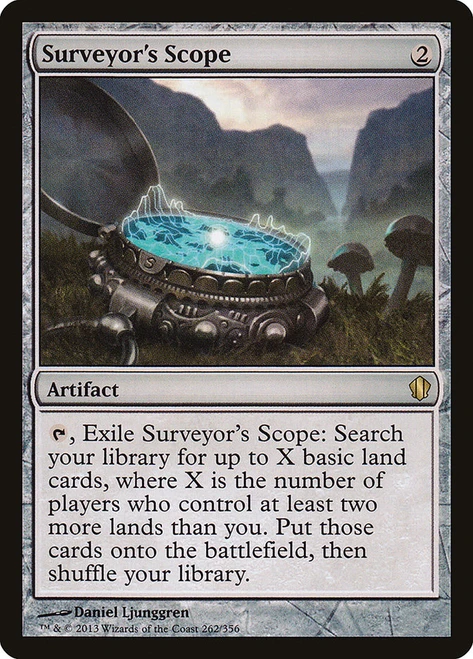 Surveyor's Scope\nCommander: 2013 Edition\nSingle\nMagic The Gathering