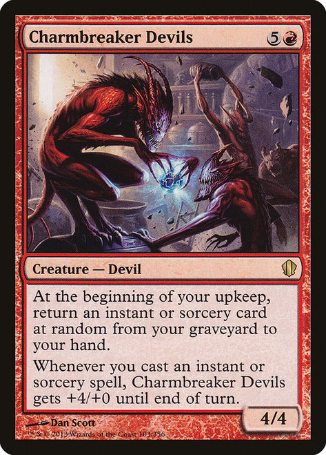 Charmbreaker Devils\nCommander: 2013 Edition\nSingle\nMagic The Gathering