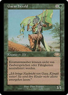 Gaea's Herald
Planeshift - German
Single
Magic The Gathering